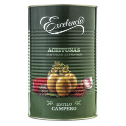 ACEITUNAS V. PARTIDAS ALIÑADAS ESTILO CAMPERO LATA 3/5Kg